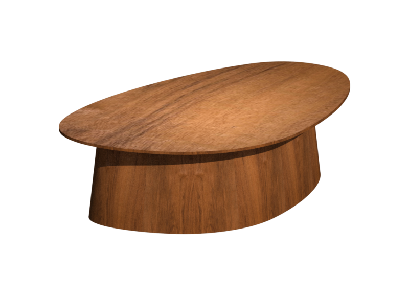 Coffee Table Semi Cylindrical M135 - FoxLustres