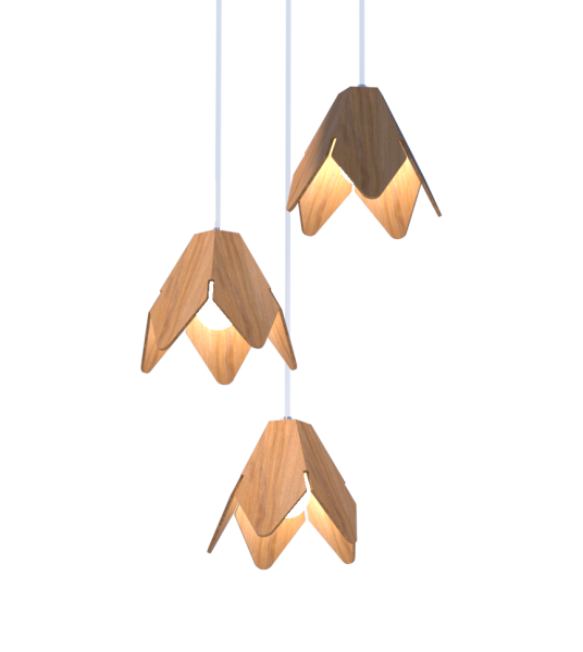 Pendant Lily 986 - FoxLustres