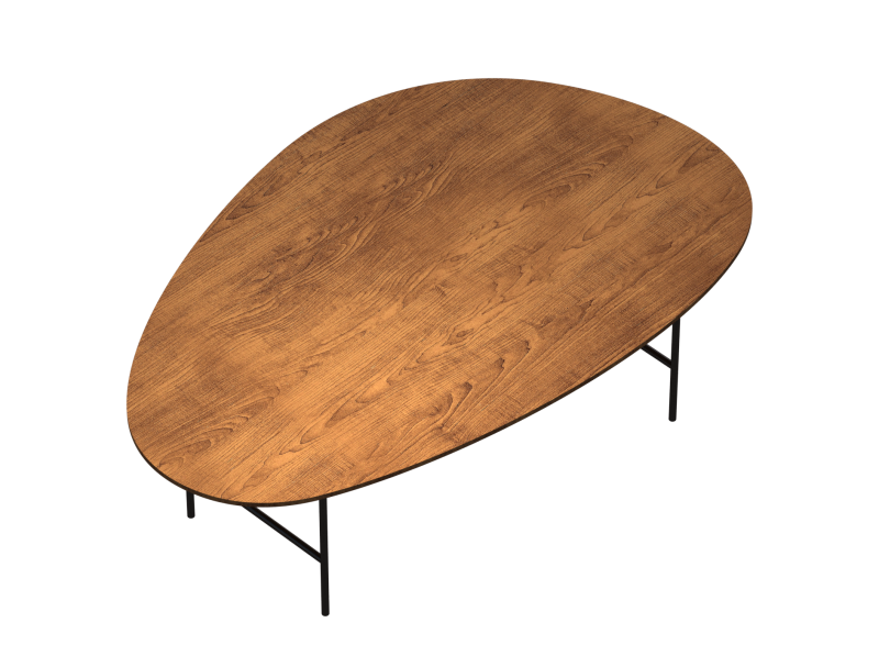 Coffee Table Semi Cylindrical M130 - FoxLustres